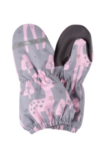 Светоотражающие рукавицы для девочек KERRY RAIN K24173A/3700