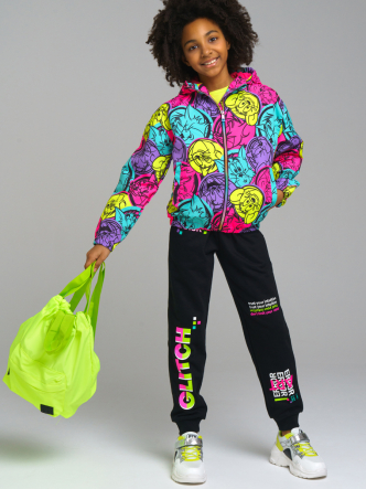 Ветровка для девочек PlayToday 12341001