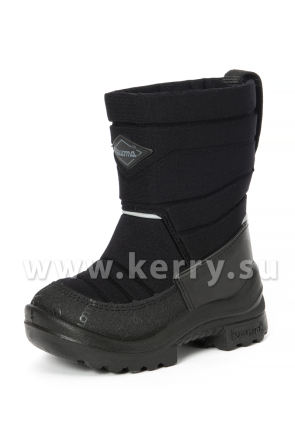 Сапоги зимние KUOMA черные Putkivarsi wool 1303_03