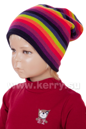 Шапка Kerry для девочек STRIPE K14496/1871