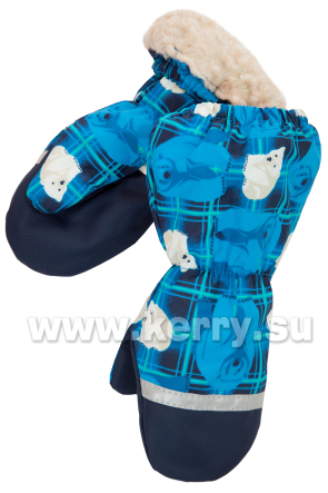 Рукавицы для мальчиков и девочек  K18175/6333