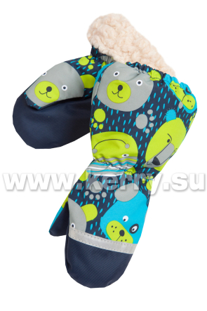 Рукавицы для мальчиков KERRY SNOW K19175/1049