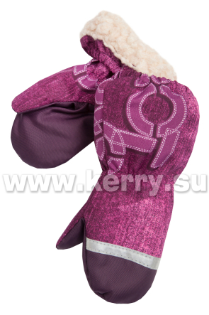 Рукавицы для девочек KERRY SNOW K19175/6050