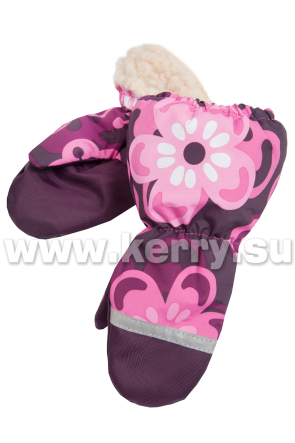 Рукавицы для девочек KERRY SNOW K19175/6190