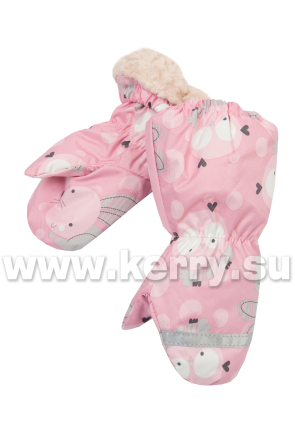 Рукавицы для девочек KERRY EASY K19176/1760