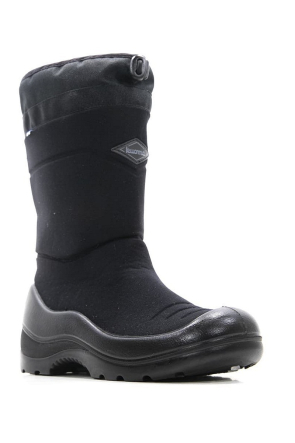 Сапоги для мальчиков и девочек Kuoma черный Lumi lumilukko/snowlock 1222-03