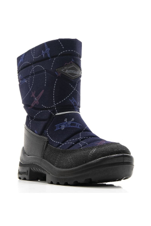 Сапоги для мальчиков Kuoma синий самолёт Putkivarsi 1303-0177