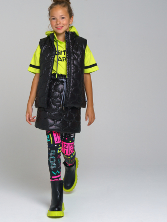 Жилет утепленный для девочек PlayToday 32221415