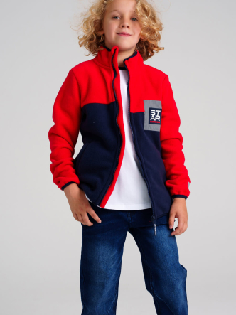 Толстовка флисовая для мальчиков PlayToday 32311116