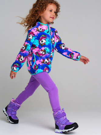 Толстовка флисовая для девочек PlayToday 32322046