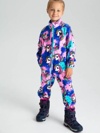 Комбинезон флисовый для девочек PlayToday 32322050