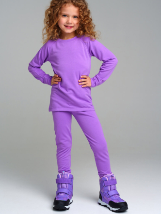 Термокомплект: брюки, толстовка для девочек PlayToday 32322058