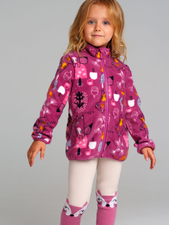 Толстовка флисовая для девочек PlayToday 32322146