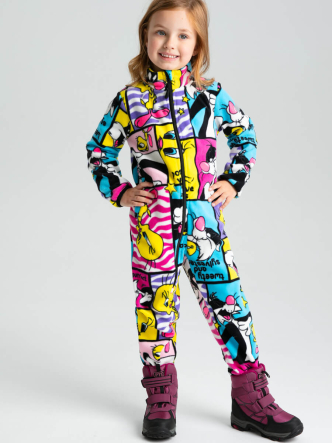 Комбинезон флисовый для девочек PlayToday 32342201