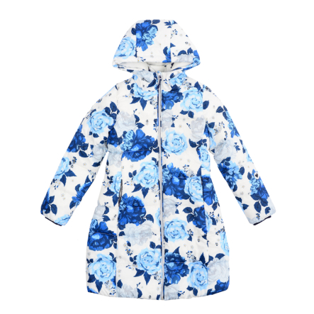 Пальто на флисе для девочек PlayToday 382101