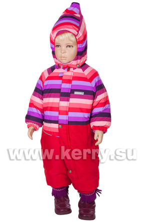 K15419/1619 Зимний комбинезон для мальчиков и девочек PERRY