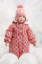 K15407/1750 Зимний комбинезон для девочек ROSIE