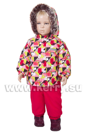 Зимний комплект Kerry для девочек FUN K15415/1730