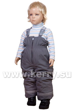 K15450/390 Зимний полукомбинезон для мальчиков и девочек BASIC