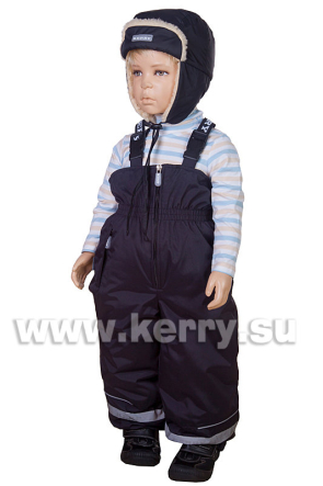K15450/042 Зимний полукомбинезон для мальчиков и девочек BASIC