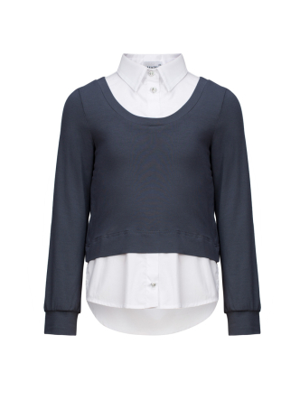 Блузка-обманка Stylish Amadeo AB088G