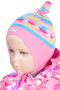 K16044/127 Шапка для девочек FLEUR