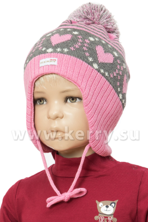 K16478/128 Шапка для девочек NELLY