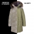 Светоотражающее пальто для девочек KERRY DORA K22465/5203